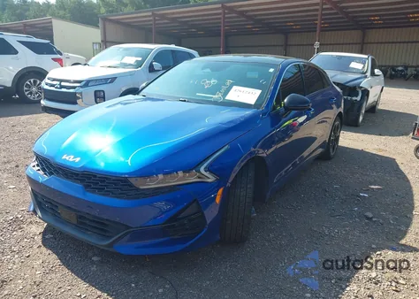 2022 Kia K5 Gt-Line z USA, uszkodzony, nr VIN 5XXG64J29NG104836